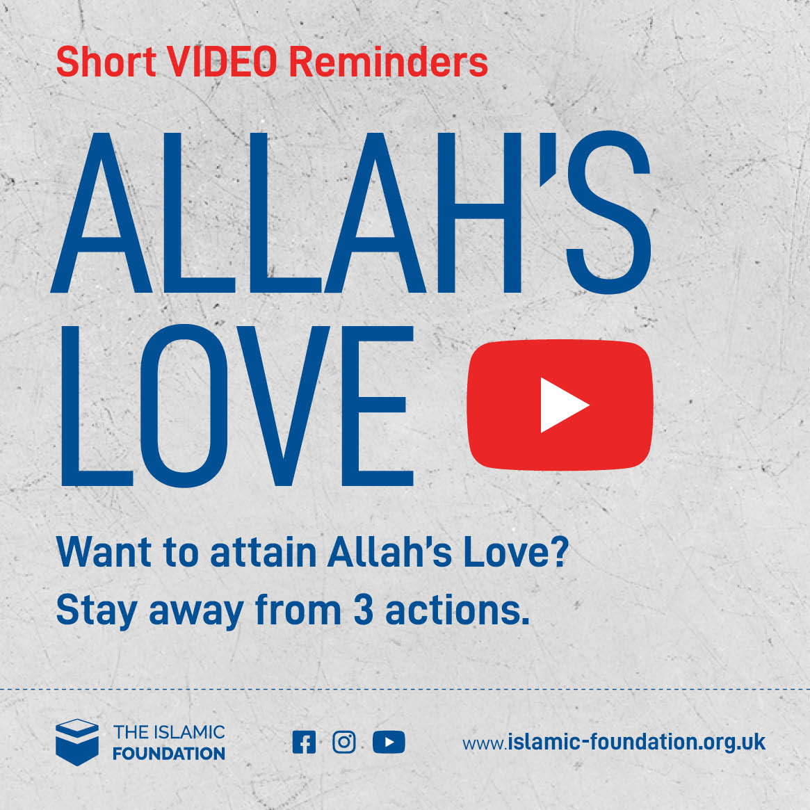 Want to attain Allah's Love? Stay away from 3 actions